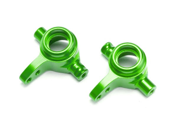 Traxxas 6837G — Traxxas 6837G Green Aluminum Steering Blocks (L&R)
