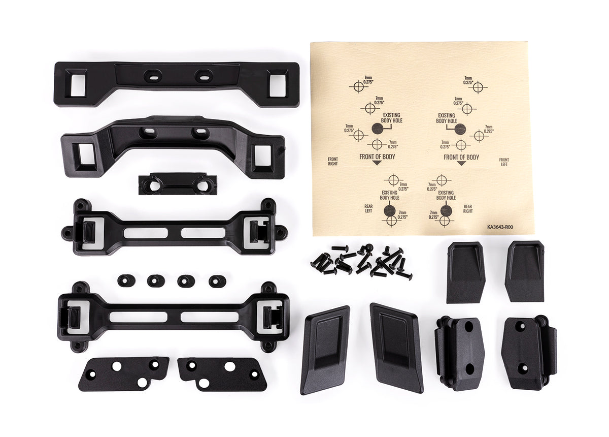 Traxxas 6928 — Traxxas 6928 Slash 4X4 Clipless Body Conversion Kit