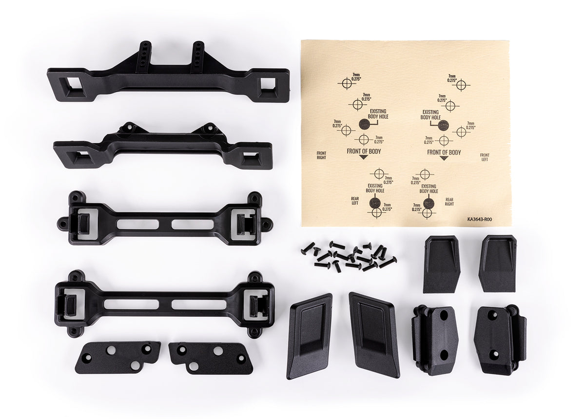 Traxxas 6929 — Traxxas 6929 Slash 2WD Clipless Body Conversion Kit