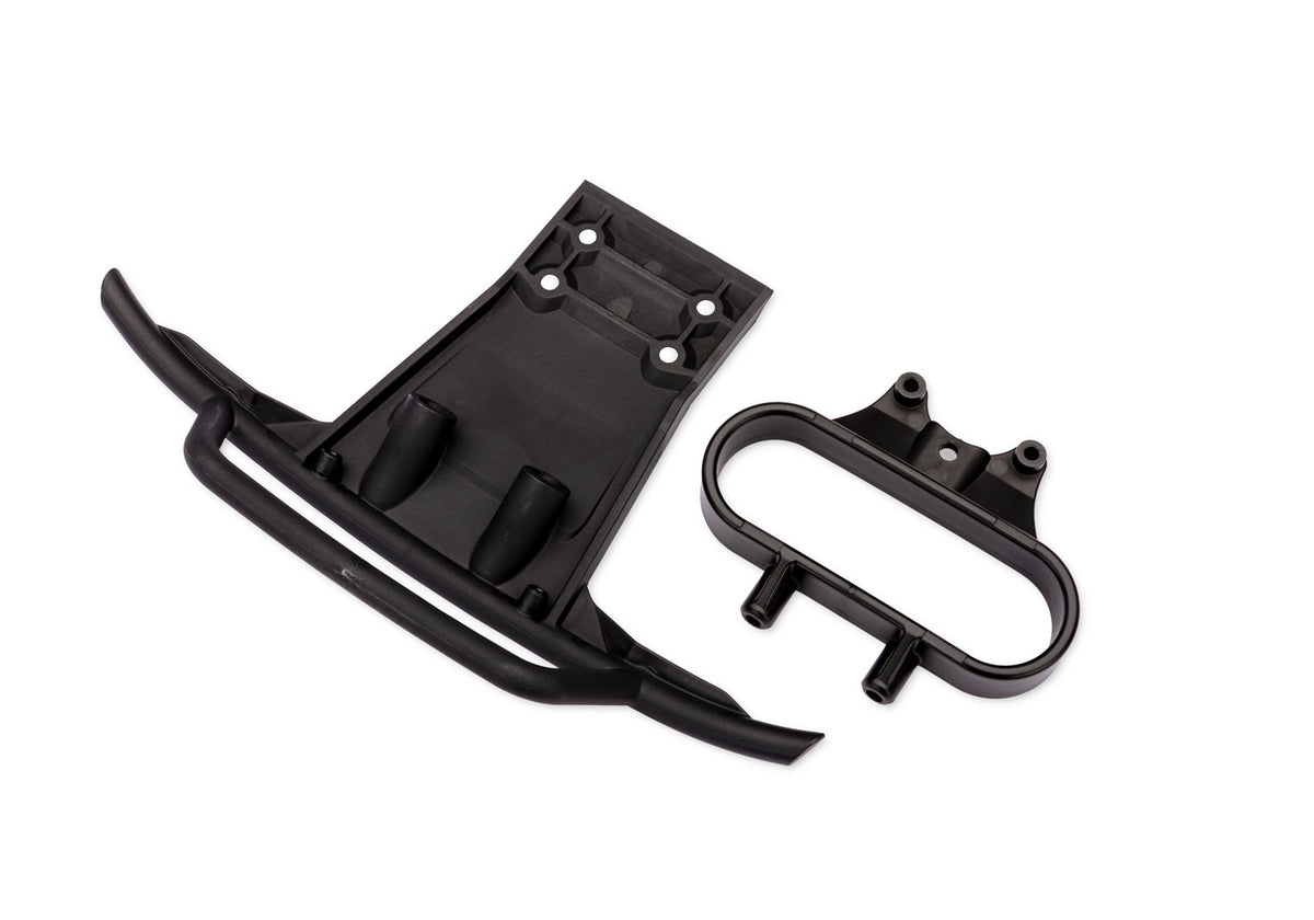 Traxxas 6951 — Traxxas 6951 Black Front Bumper and Mount