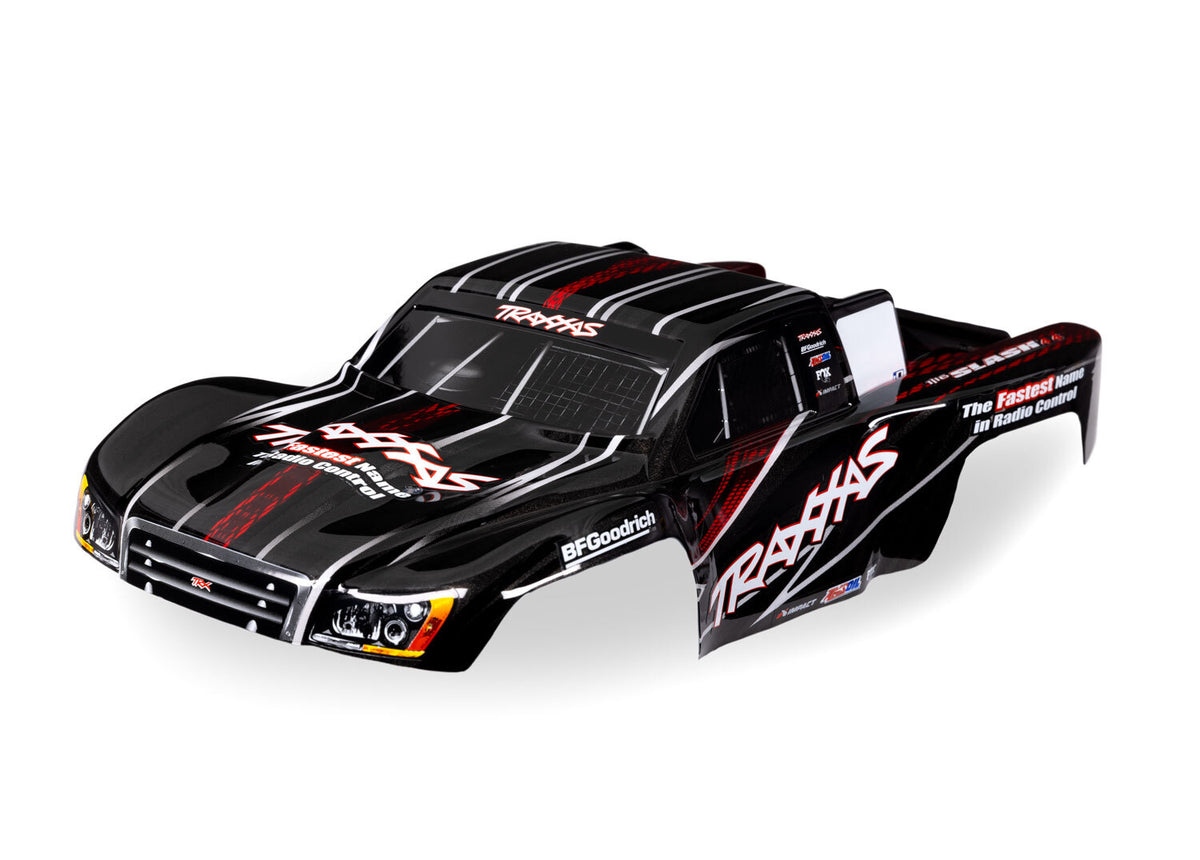 Traxxas 7027-BLK — Traxxas 7027-BLK 1/16 Slash 4X4 Black Body