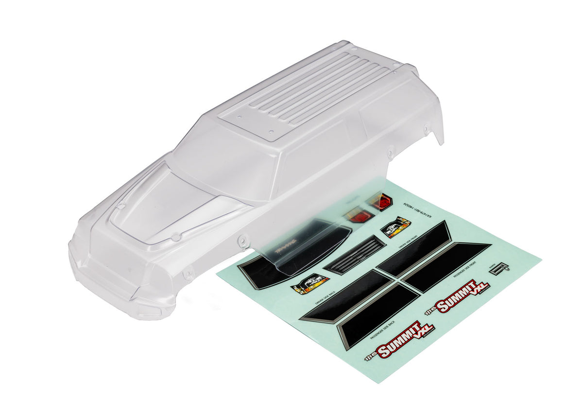Traxxas 7211 — Traxxas 7211 1/16 Summit Clear Body