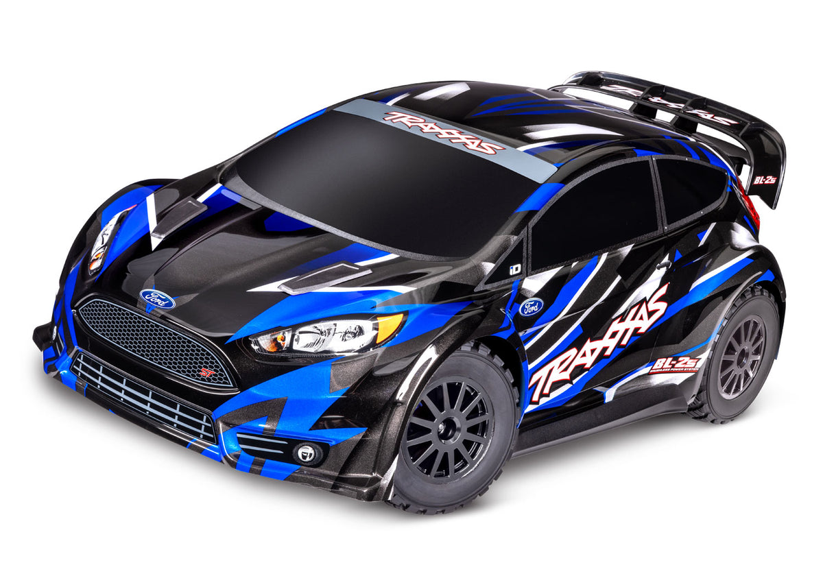 Traxxas 74154-4-BLUE — Traxxas 74154-4-BLUE Ford Fiesta ST Rally BL-2s