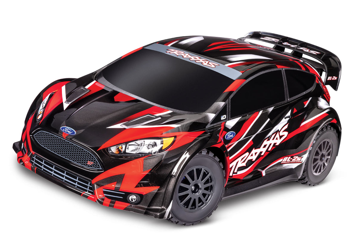 Traxxas 74154-4-RED — Traxxas 74154-4-RED Ford Fiesta ST Rally BL-2s