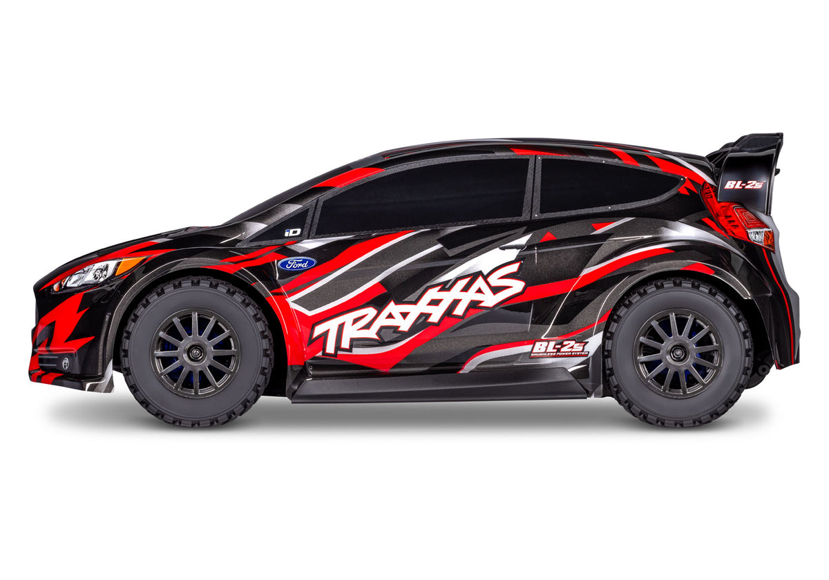 Traxxas 74154-4-RED — Traxxas 74154-4-RED Ford Fiesta ST Rally BL-2s