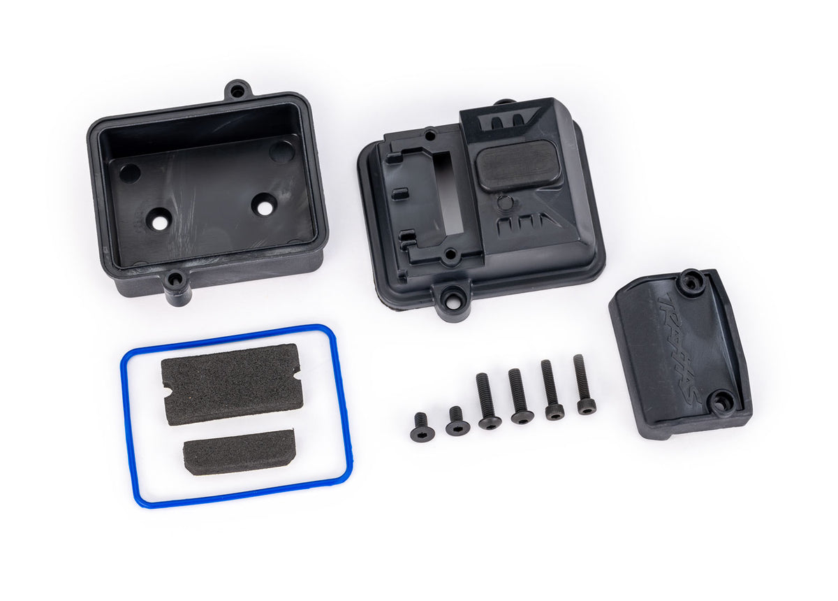 Traxxas 7424 — Traxxas 7424 Low-CG Chassis Sealed Receiver Box w/ Hardware