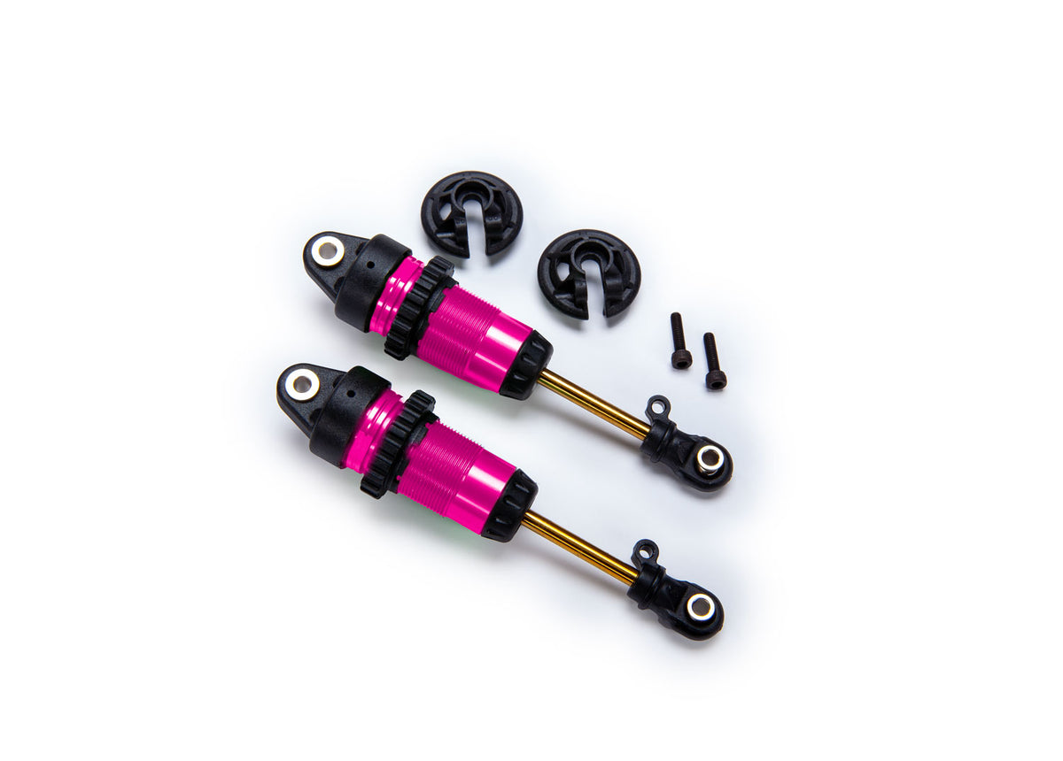 Traxxas 7461-PINK — Traxxas 7461-PINK 1/10 Pink Aluminum Long GTR Shocks (2)