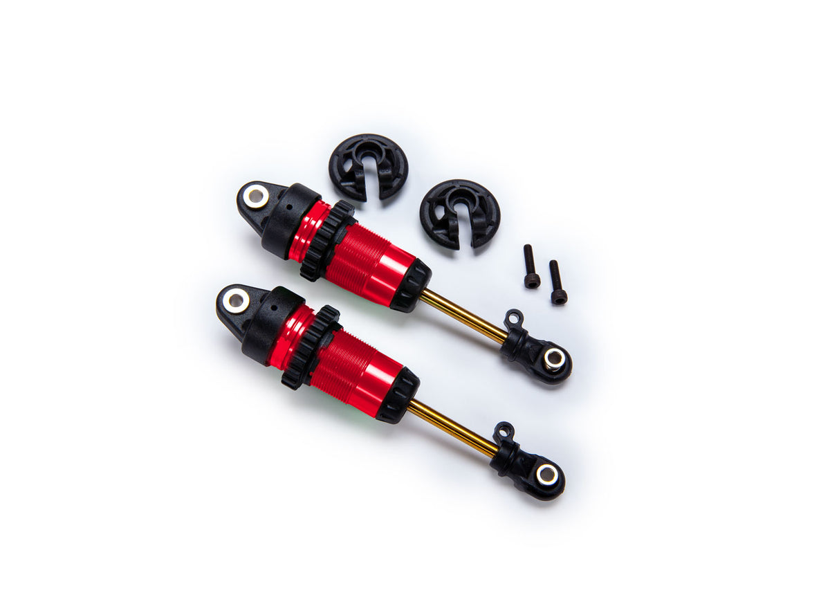 Traxxas 7461-RED — Traxxas 7461-RED 1/10 Red Aluminum Long GTR Shocks (2)