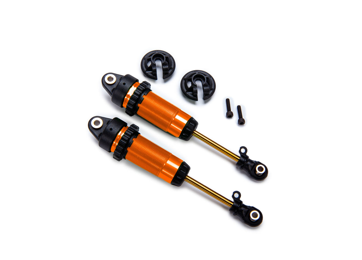 Traxxas 7462-ORNG — Traxxas 7462-ORNG 1/10 Orange Aluminum XX-Long GTR Shocks (2)