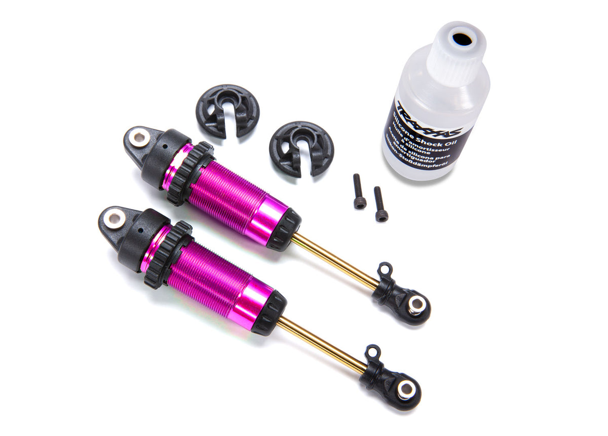 Traxxas 7462-PINK — Traxxas 7462-PINK 1/10 Pink Aluminum XX-Long GTR Shocks (2)