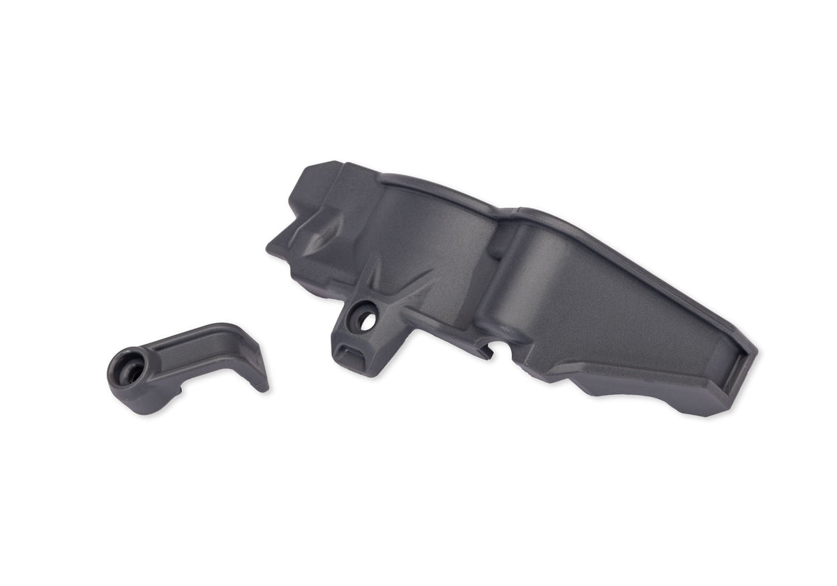 Traxxas 7477-SLGRY — Traxxas 7477-SLGRY Slate Gray Gear Cover with Wire Retainer