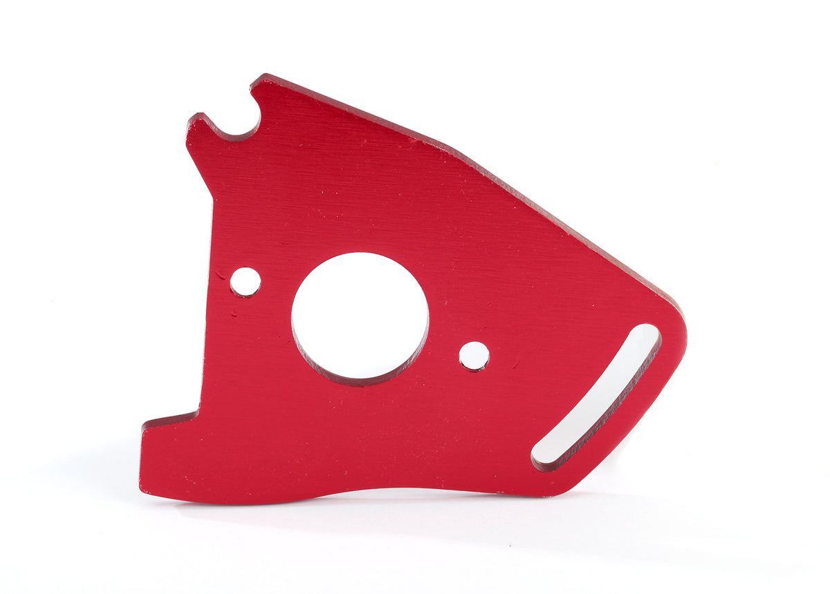 Traxxas 7490R — Traxxas 7490R Red Aluminum Motor Plate