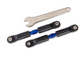 Traxxas 7492-BLUE — Traxxas 7492-BLUE Blue Steel Short Camber Links (2)