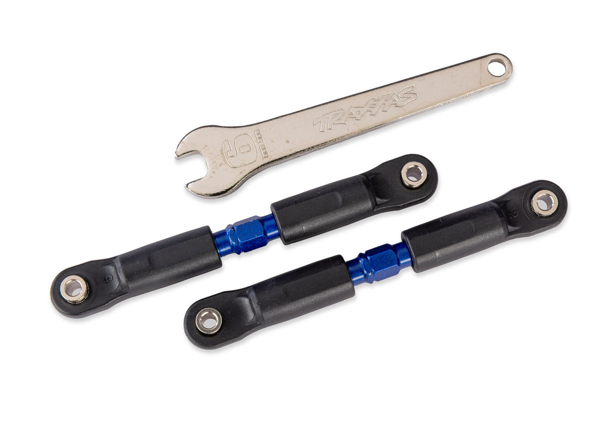 Traxxas 7492-BLUE — Traxxas 7492-BLUE Blue Steel Short Camber Links (2)