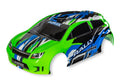 Traxxas 7518-GRN — Traxxas 7518-GRN 1/18 LaTrax Rally Green Body