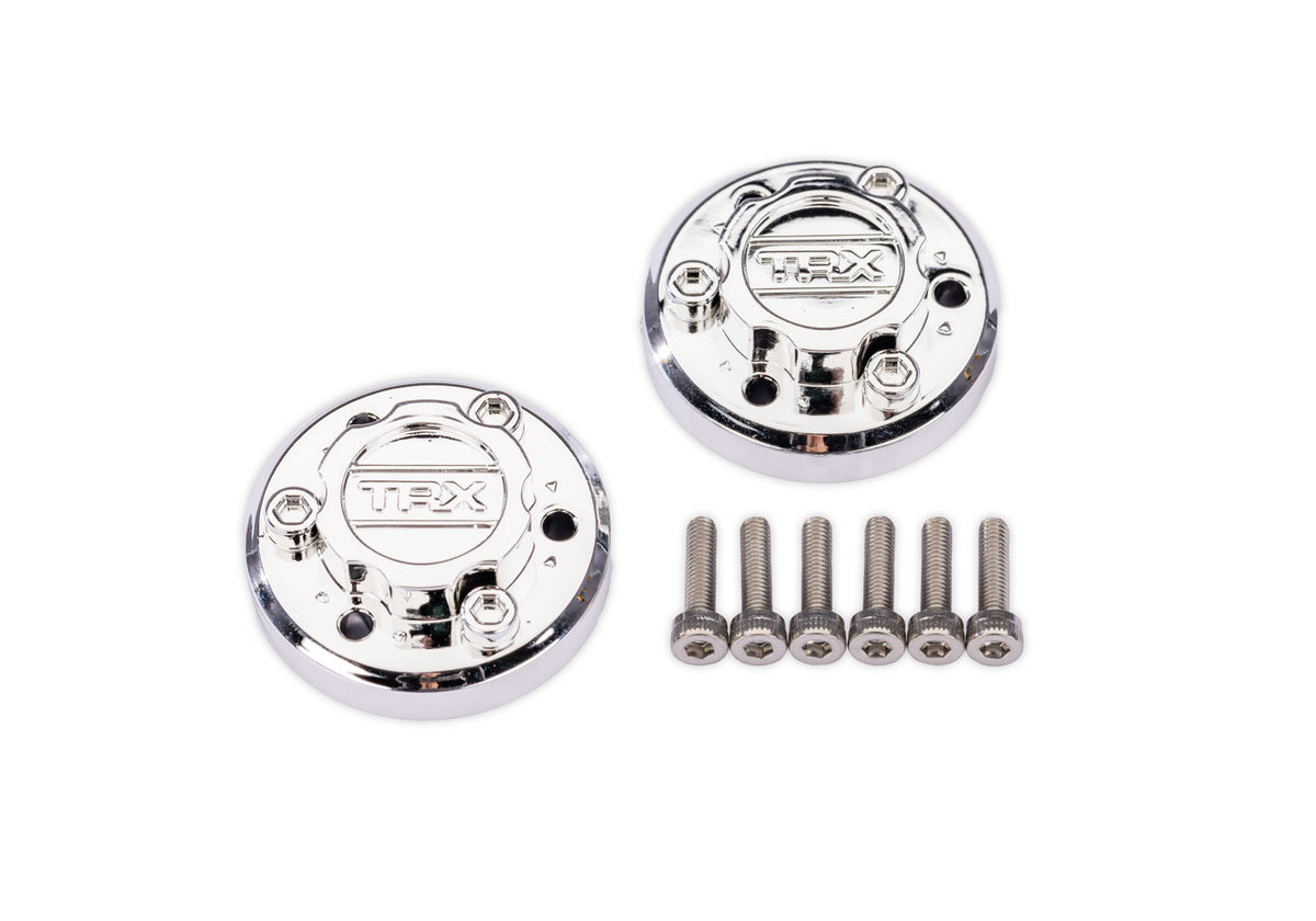 Traxxas 7625 — Traxxas 7625 X-Truck Chrome Center Caps (2)