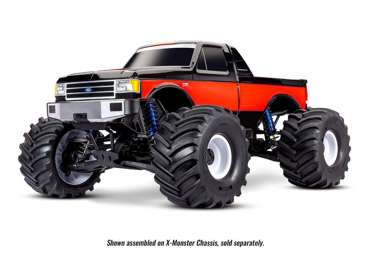 Traxxas 7691-BLK — Traxxas 7691-BLK Black X-Monster Ford F-150 Body