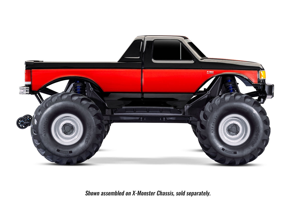 Traxxas 7691-BLK — Traxxas 7691-BLK Black X-Monster Ford F-150 Body