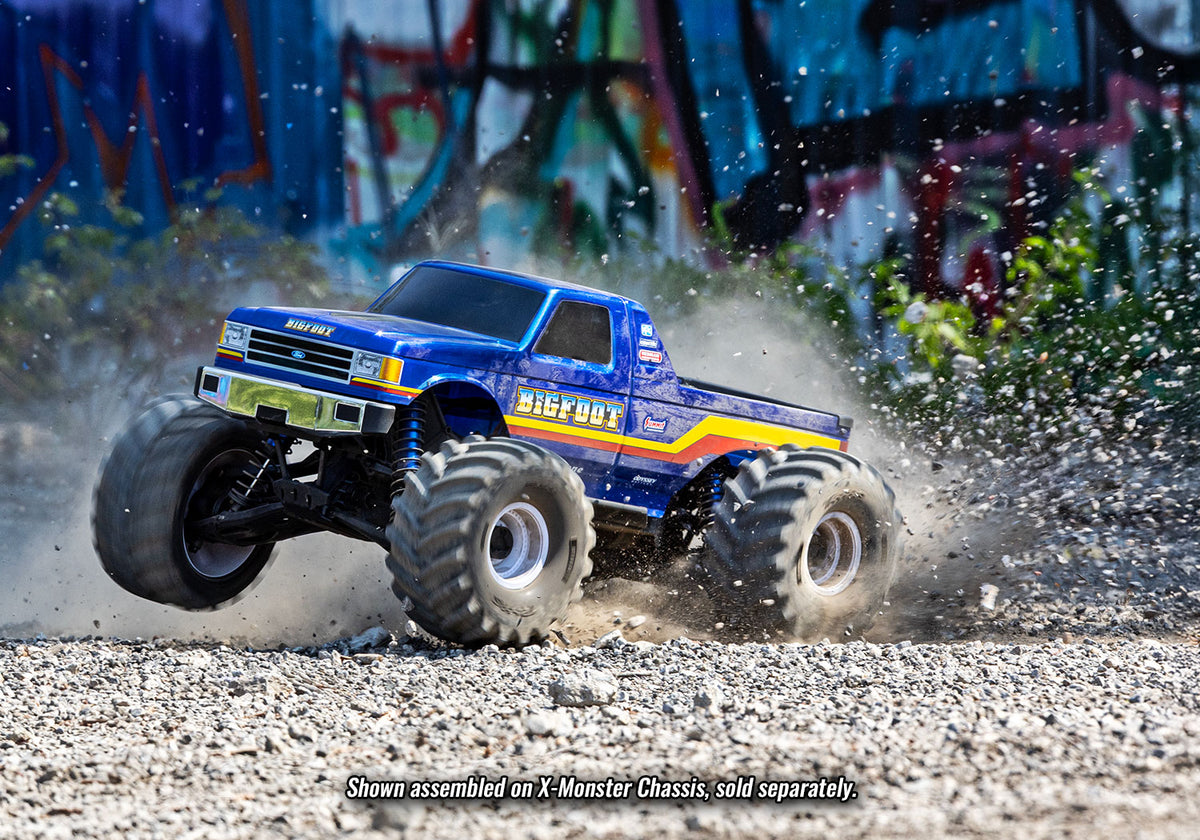 Traxxas 7691-BLUE — Traxxas 7691-BLUE X-Monster Bigfoot No. 8 Body