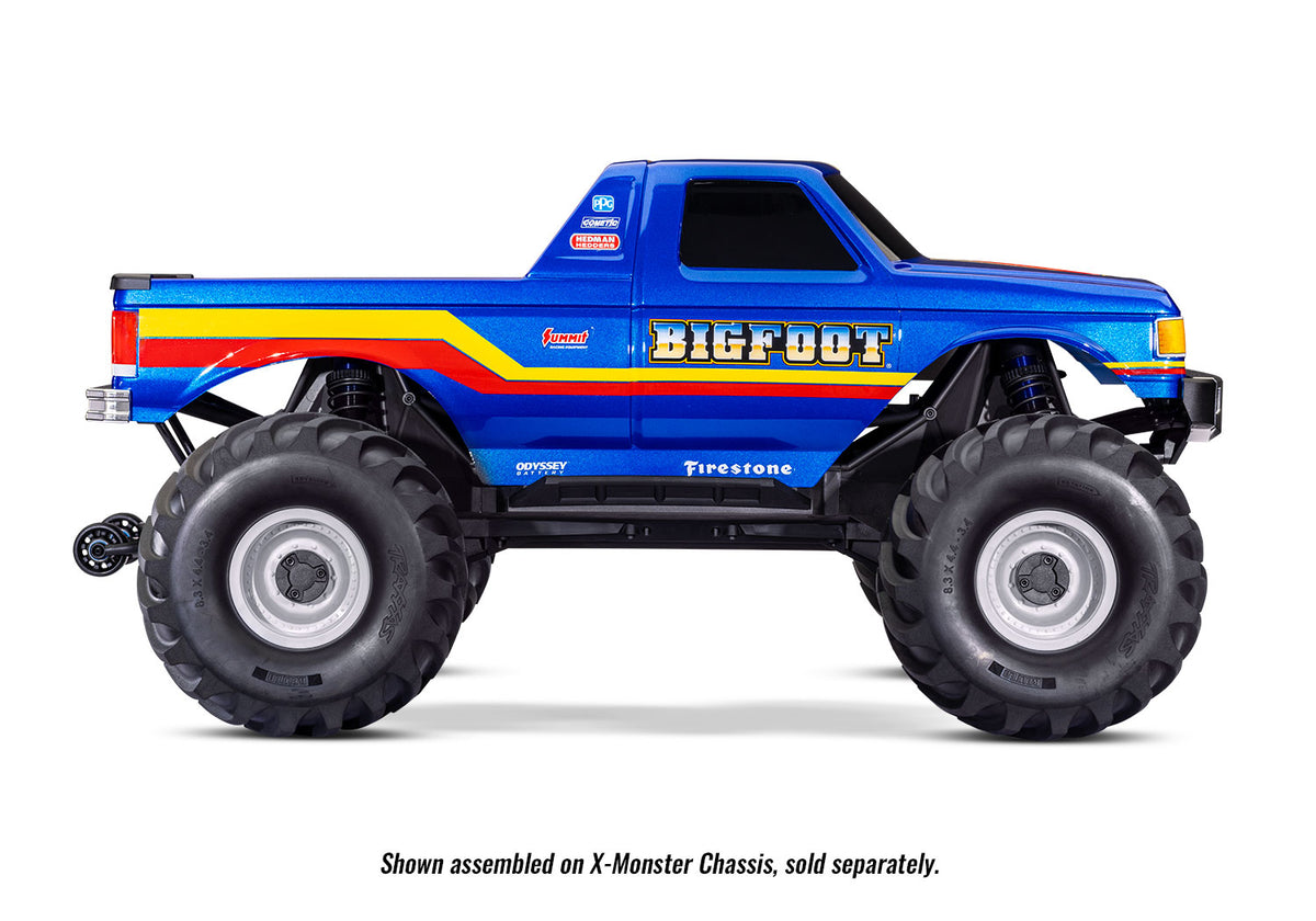 Traxxas 7691-BLUE — Traxxas 7691-BLUE X-Monster Bigfoot No. 8 Body