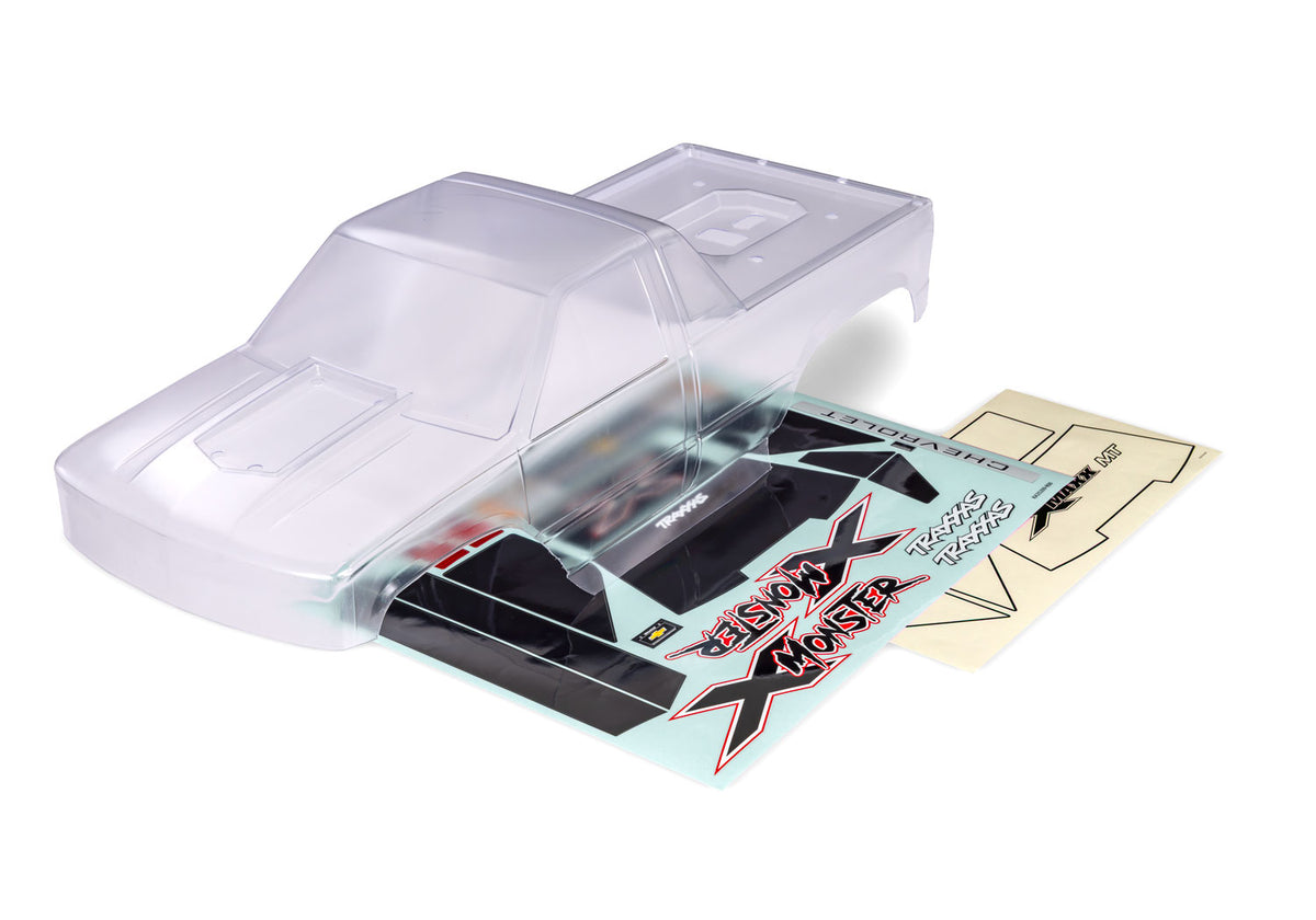 Traxxas 7697 — Traxxas 7697 X-Monster Chevrolet GMT400 CK Clear Body