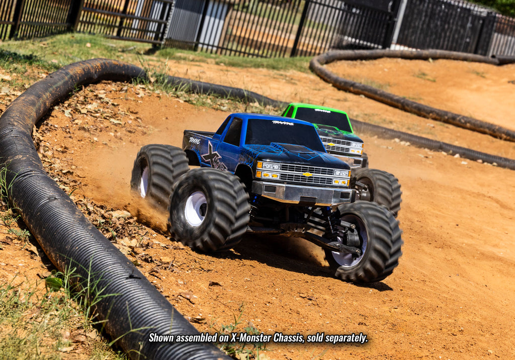 Traxxas 7697-GRN — Traxxas 7697-GRN Green X-Monster Chevrolet GMT400 CK Truck Body