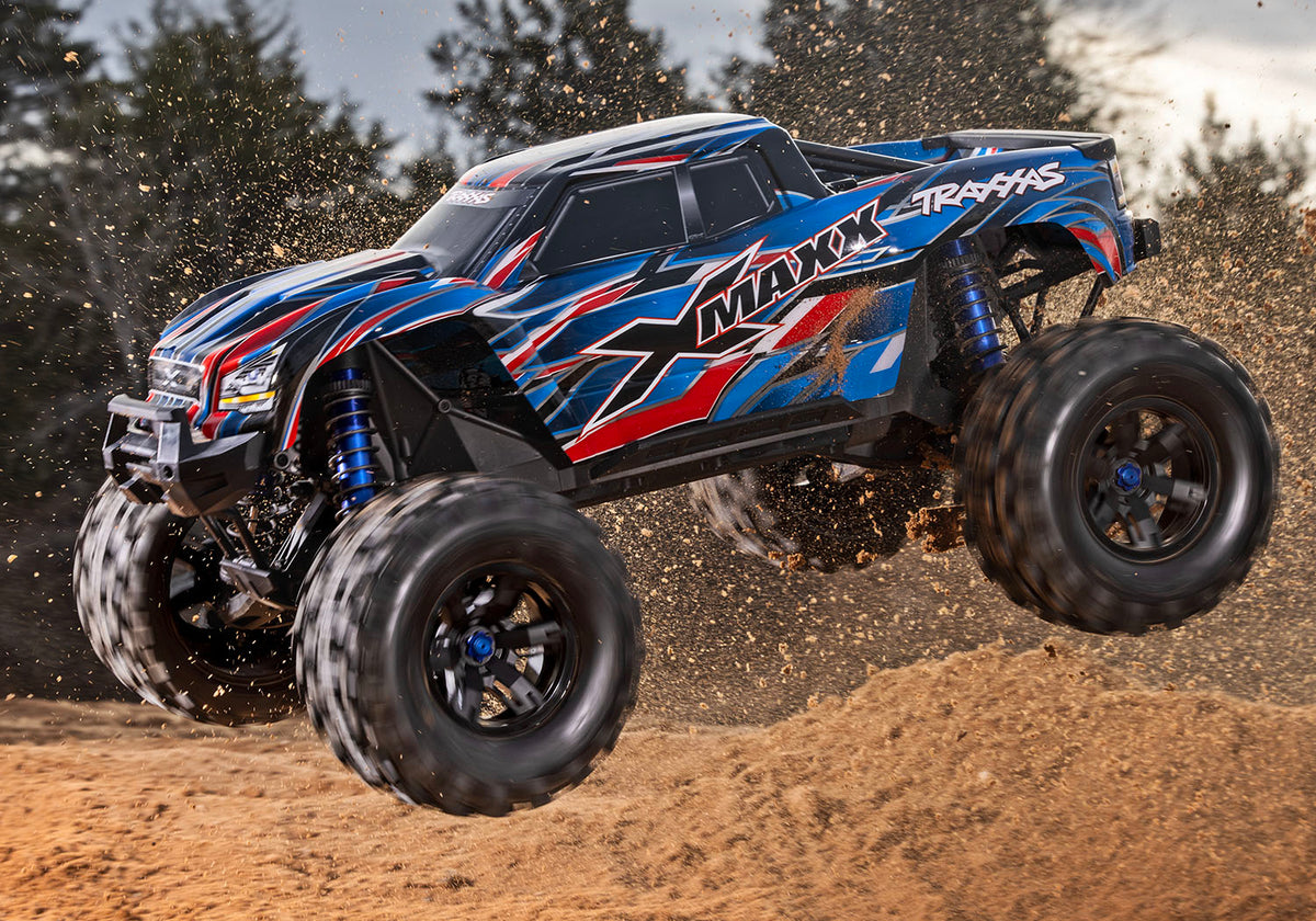 Traxxas 77096-4-BLUE — Traxxas 77096-4-BLUE X-Maxx