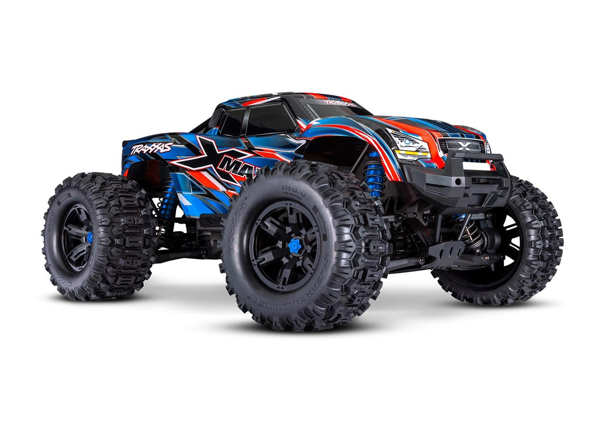 Traxxas 77096-4-BLUE — Traxxas 77096-4-BLUE X-Maxx