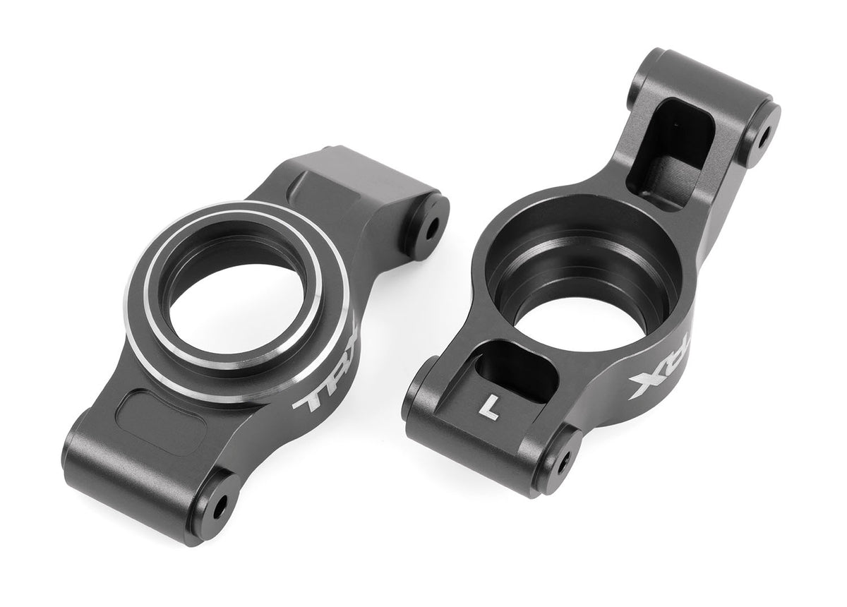 Traxxas 7852-GRAY — Traxxas 7852-GRAY Gray Aluminum Rear Stub Axle Carriers (L&R)