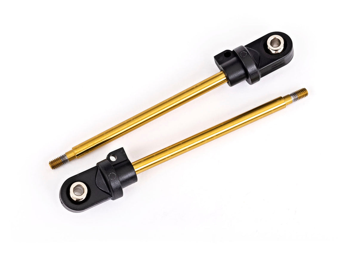 Traxxas 7863T — Traxxas 7863T 92 mm TiN-Coated Medium GTX Shock Shafts (2)