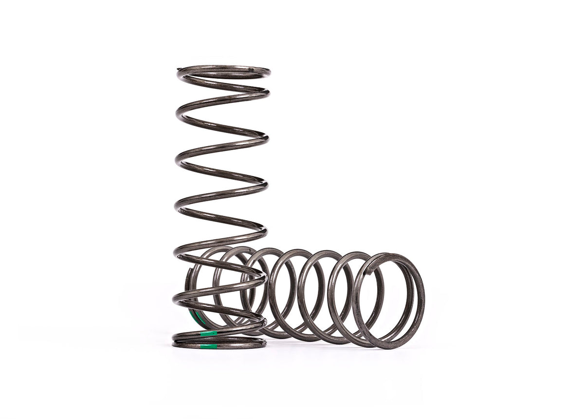 Traxxas 7864 — Traxxas 7864 Medium GTX Springs (3.141-Rate Green Stripe) (2)