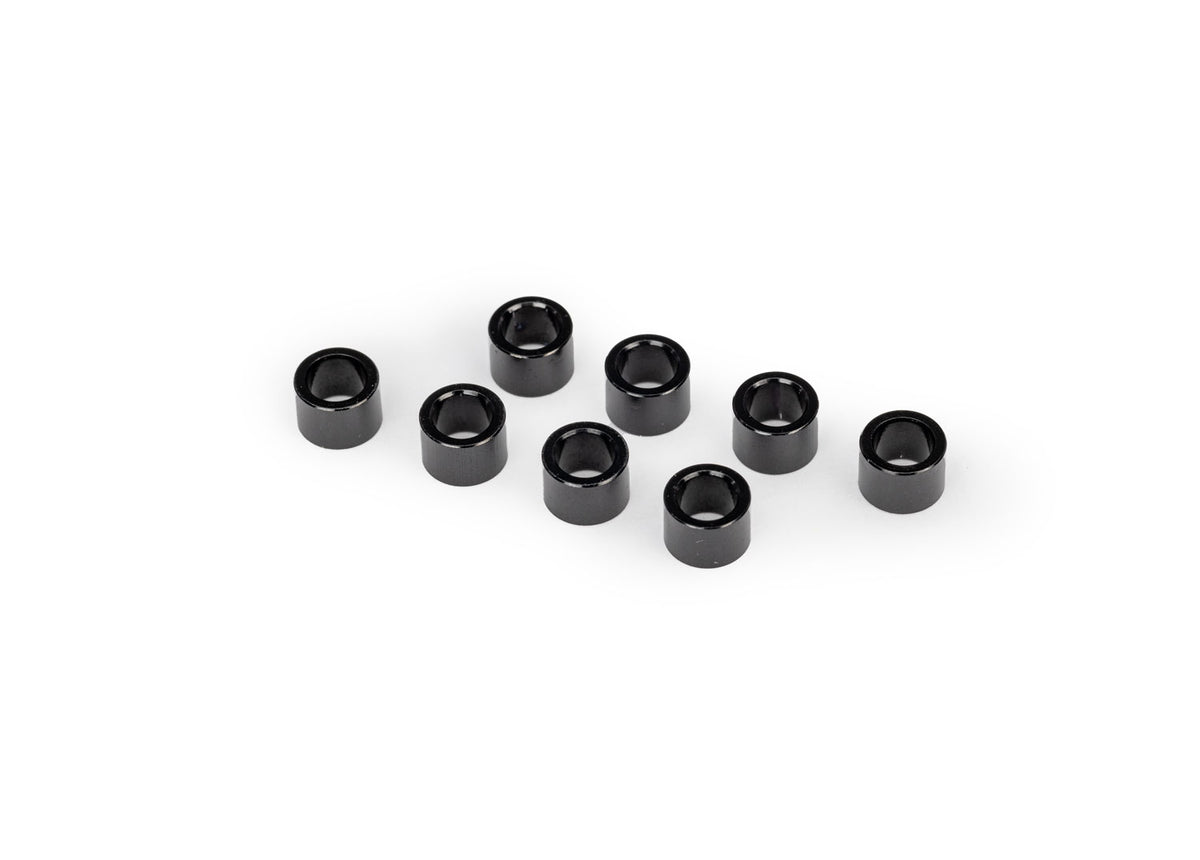 Traxxas 7888 — Traxxas 7888 Black Aluminum GTX Shock Cap Spacers (8)