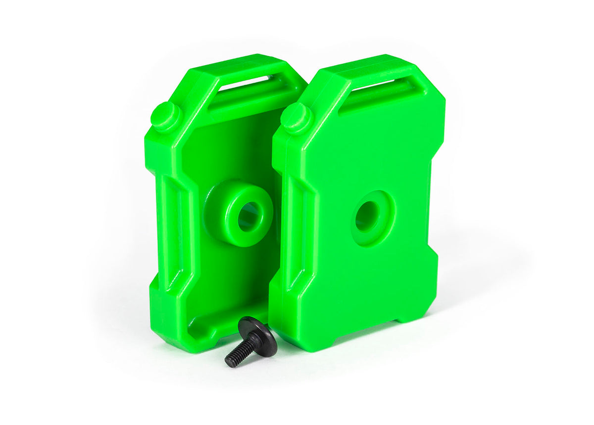 Traxxas 8022-GRN — Traxxas 8022-GRN Green Replica Fuel Canisters (2)