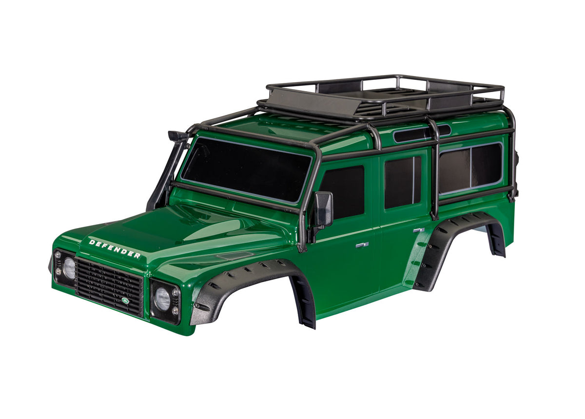 Traxxas 8050-GRN — Traxxas 8050-GRN TRX-4 Land Rover Defender Clipless Green Body