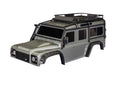 Traxxas 8050-SLVR — Traxxas 8050-SLVR TRX-4 Land Rover Defender Clipless Silver Body