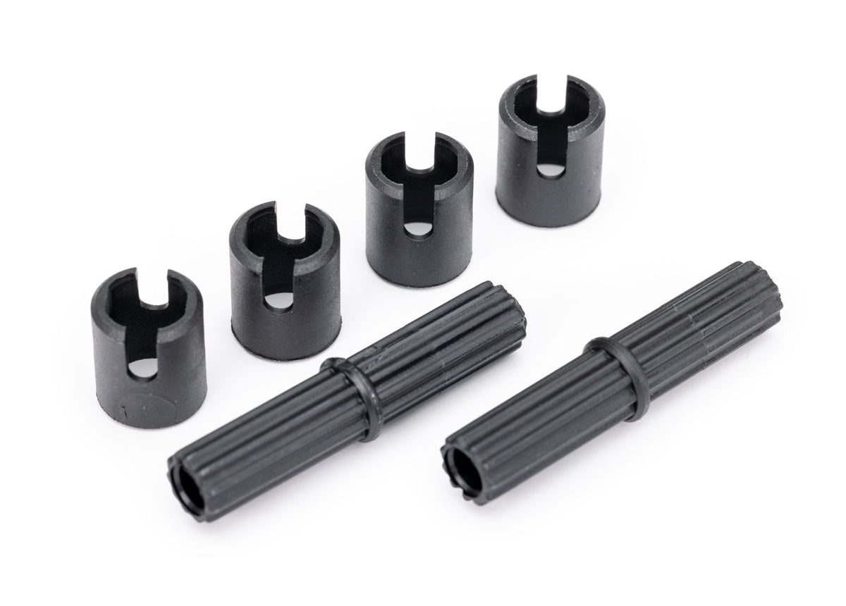 Traxxas 8139 — Traxxas 8139 Center Half Shafts (2) & Drive Cups (4)