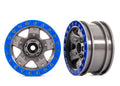 Traxxas 8180-BLUE — Traxxas 8180-BLUE 2.2" Blue TRX-4 Sport Wheels (2)