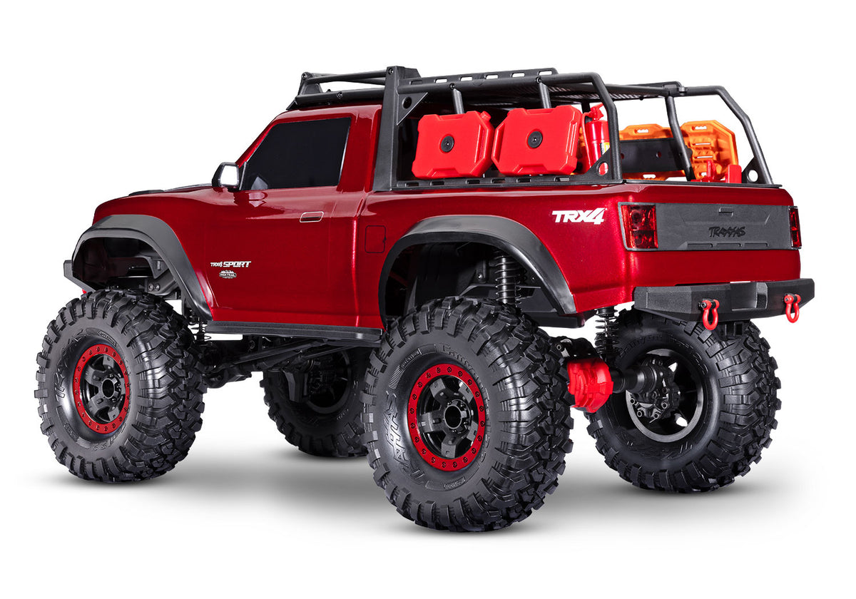 Traxxas 82044-4-RED — Traxxas 82044-4-RED TRX-4 Sport High Trail Edition