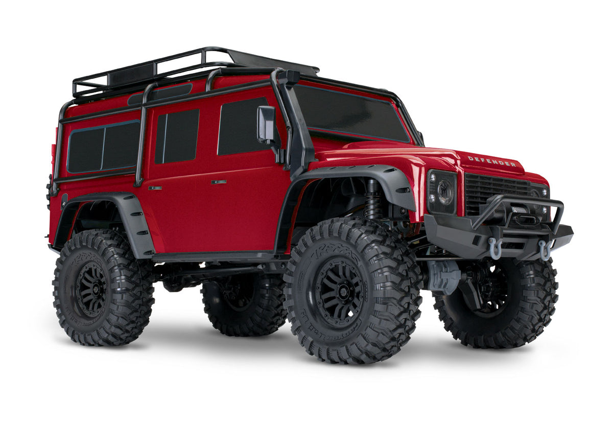 Traxxas 82256-4-RED — Traxxas 82256-4-RED TRX-4 Land Rover Defender