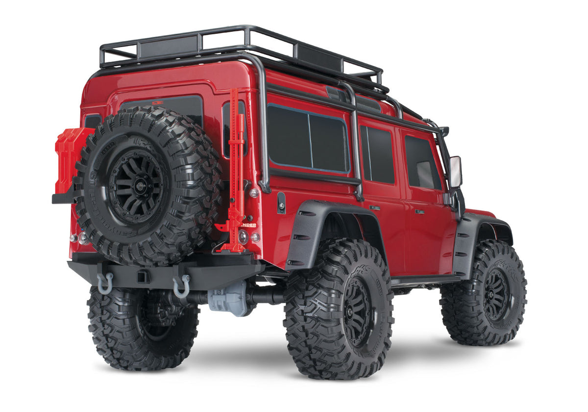 Traxxas 82256-4-RED — Traxxas 82256-4-RED TRX-4 Land Rover Defender