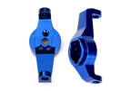 Traxxas 8232X — Traxxas 8232X Blue Aluminum Caster Blocks (L&R)