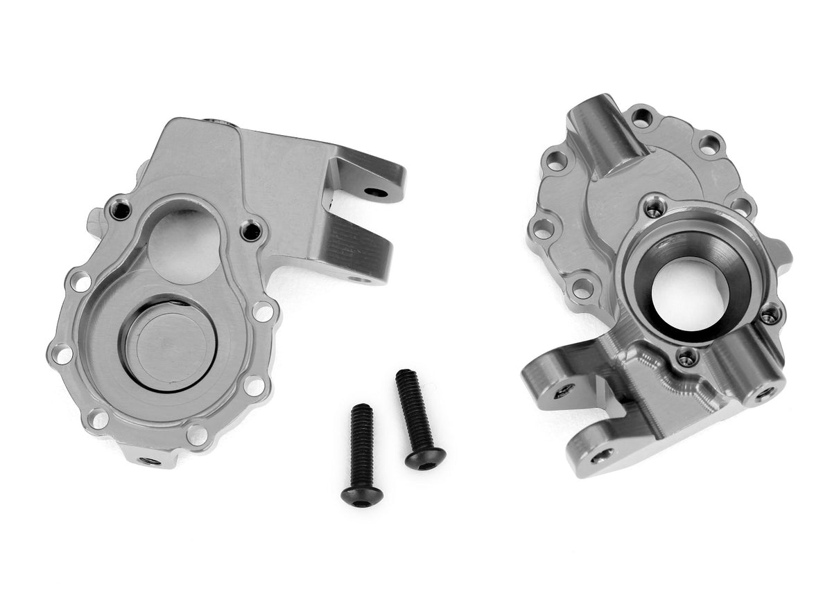 Traxxas 8252A — Traxxas 8252A Gray Aluminum Inner Front Portal Housings (2)