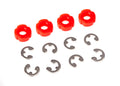 Traxxas 8261 — Traxxas 8261 Red GTS Shock Pistons (4) with E-Clips