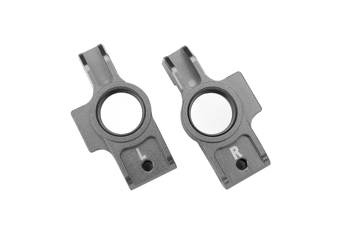 Traxxas 8352X-GRAY — Traxxas 8352X-GRAY 4-Tec Gray Aluminum Stub Axle Carriers (L&R)