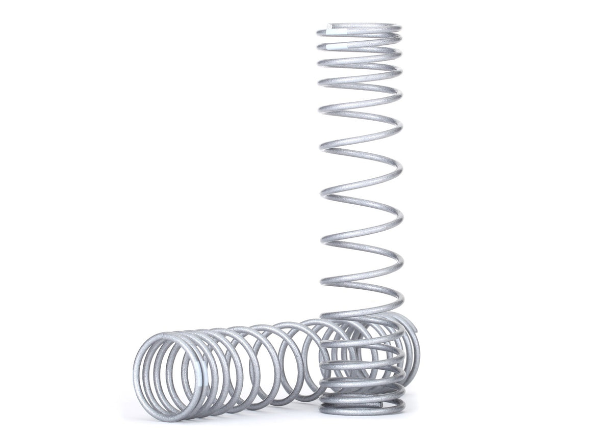 Traxxas 8444X — Traxxas 8444X 134 mm Silver GTR Progressive Springs (0.833-Rate) (2)