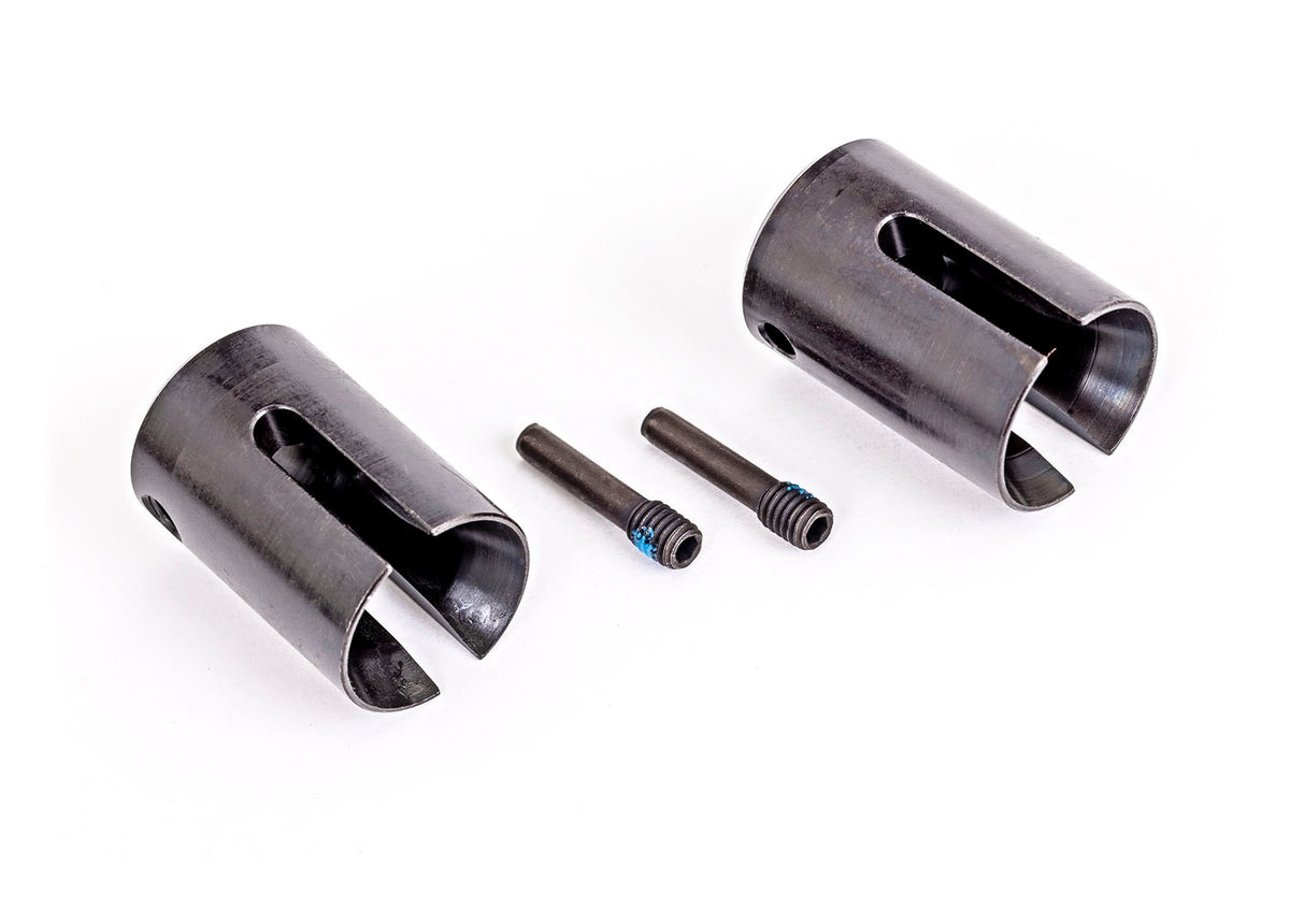 Traxxas 8652X — Traxxas 8652X Extreme HD Machined Steel Drive Cups (2) w/ Screws