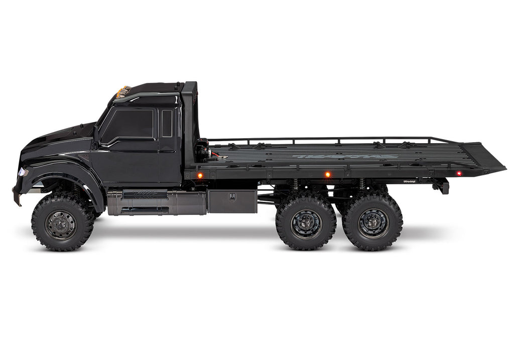 Traxxas 88086-84-BLK — Traxxas 88086-84-BLK TRX-6 Flatbed Hauler w/Winch