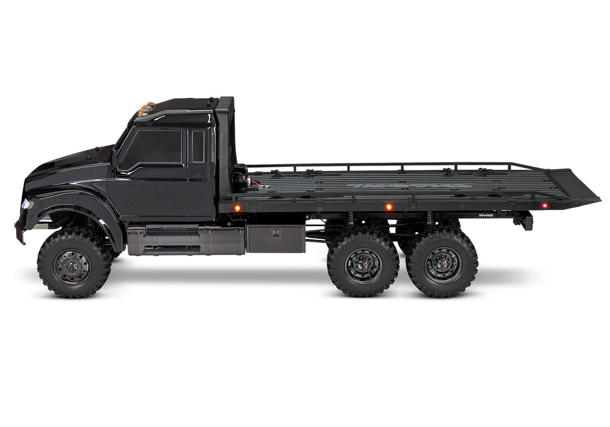 Traxxas 88086-84-BLK — Traxxas 88086-84-BLK TRX-6 Flatbed Hauler w/Winch