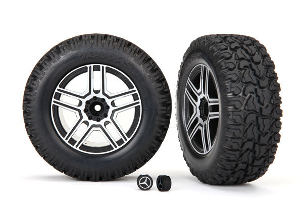 Traxxas 8872 — Traxxas 8872 TRX-4 Mercedes-Benz G 500 2.6" Wheels & Tires (2)