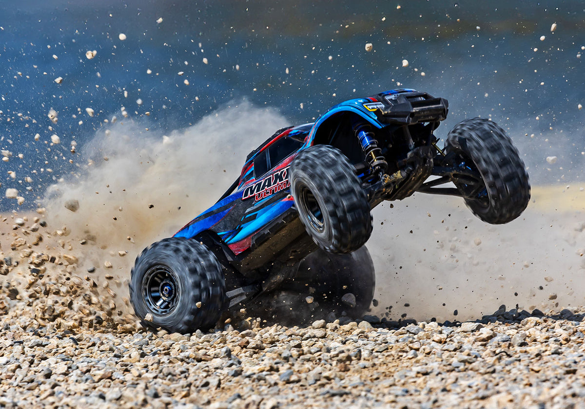 Traxxas 89087-4-BLUE — Traxxas 89087-4-BLUE Maxx Ultimate
